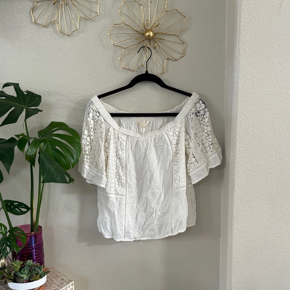Lovestitch Cream Lace Blouse